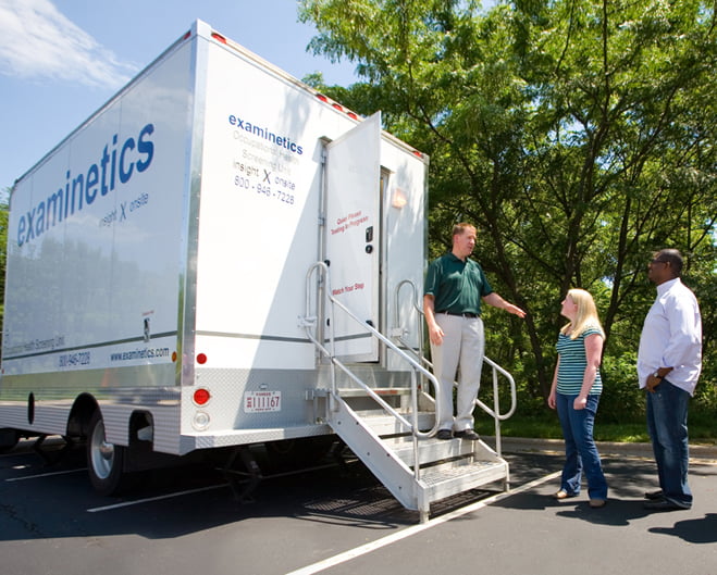 examinetics-mobile unit-audiometric-hearing testing