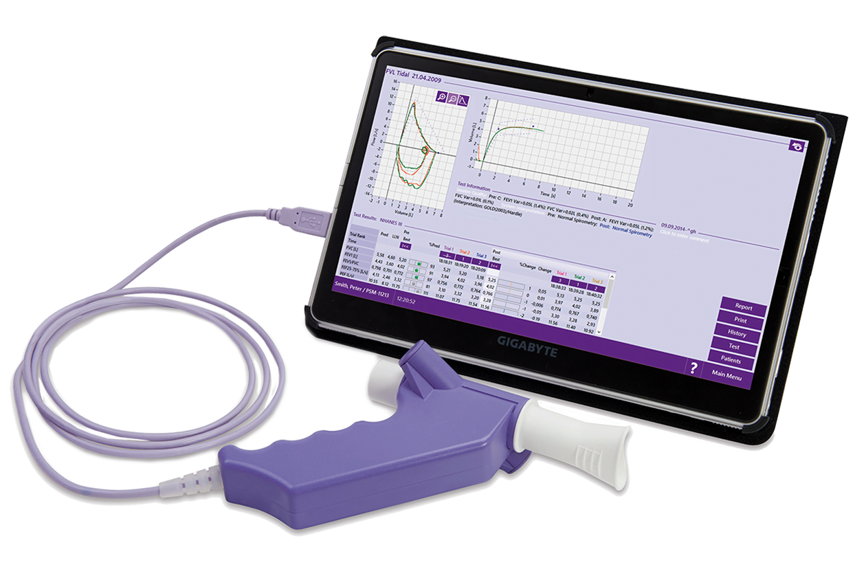Easy-on-PC tablet-spirometry technology-diagnostics services-no bkgd