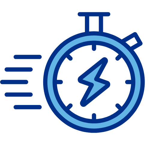 speed timer icon.